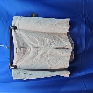 NWT Madison Curvy Linen Blend Gray Shorts 24W